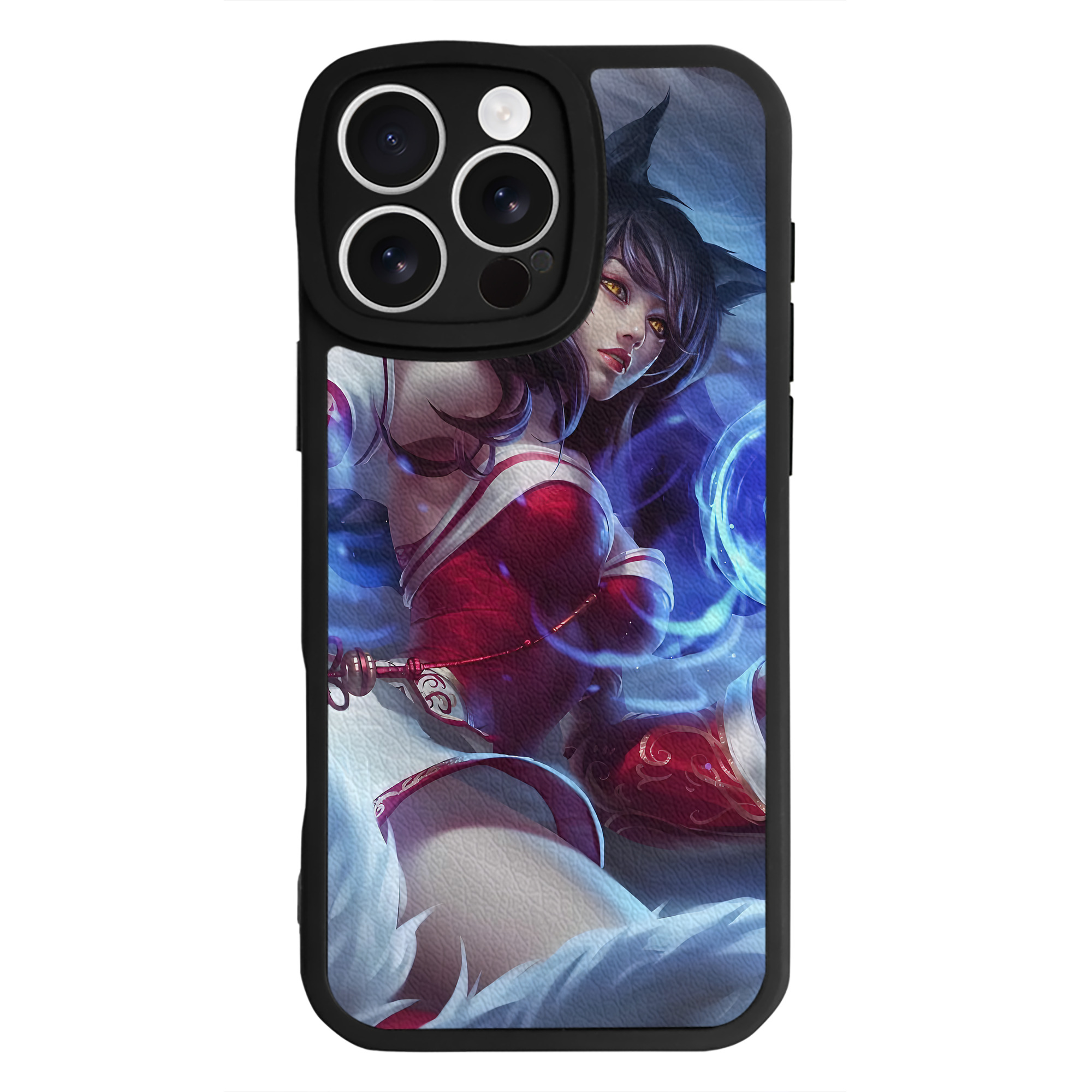 リーグ・オブ・レジェンド League of Legends LOL 【iPhone 16シリーズ対応】シリコンスマホケース（レザー調） 材質：シリコン